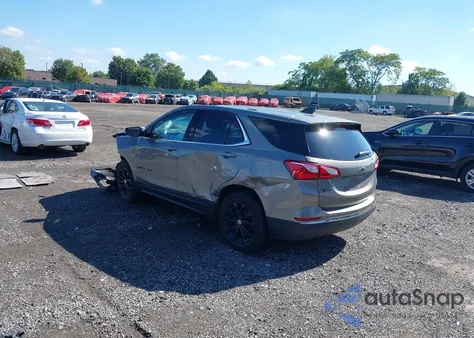 2018 Chevrolet Equinox Lt из США, поврежденный, VIN 3GNAXJEV1JS587630